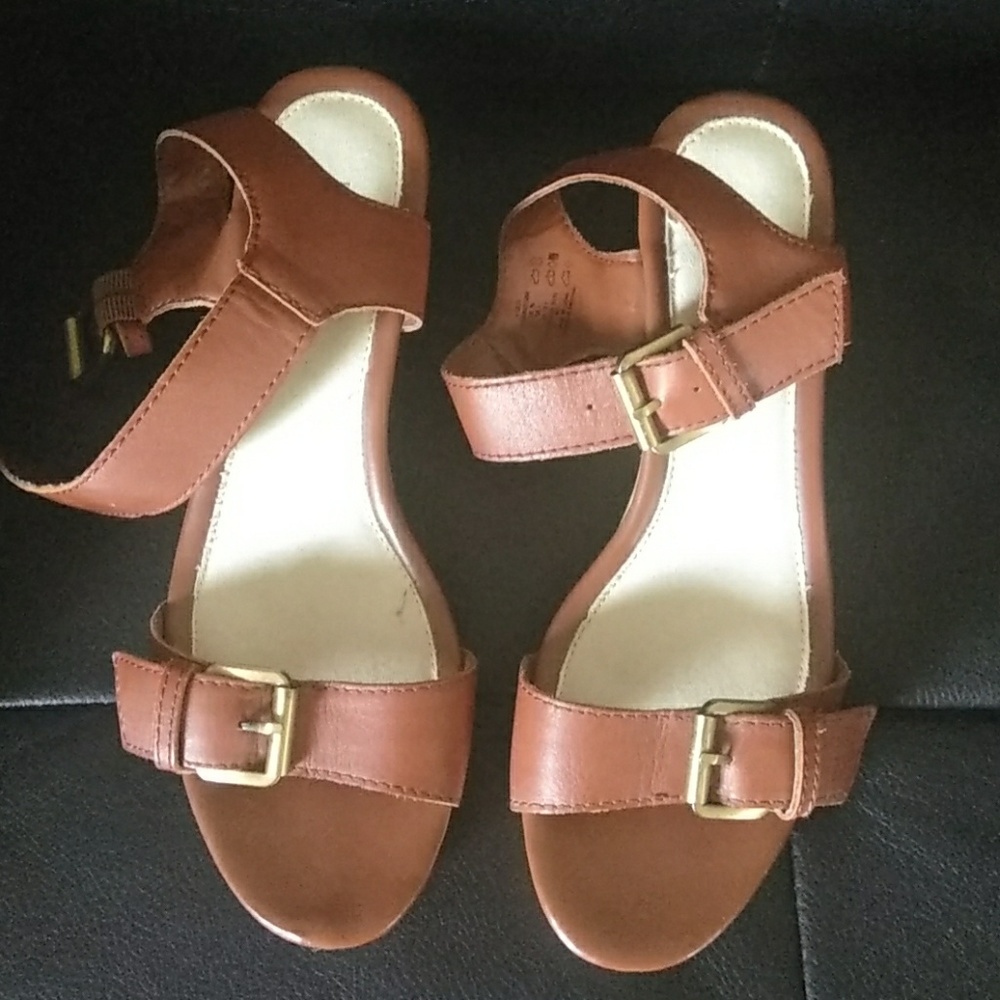 Land's End Canvas 1963 women's brown shoes